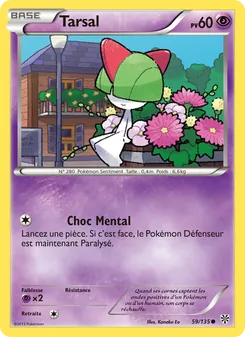 Carte Pokémon Tarsal 59 — Tempète Plasma