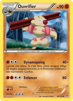 Carte Pokémon Ouvrifier 80 — Tempète Plasma