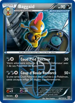 Carte Pokémon Baggaïd 86 — Tempète Plasma
