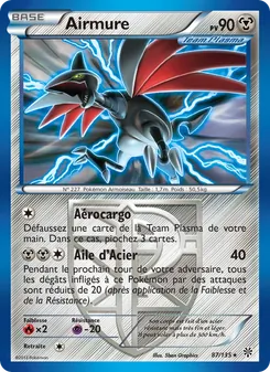 Carte Pokémon Airmure 87 — Tempète Plasma