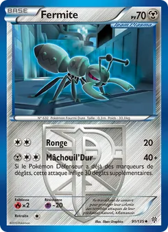 Carte Pokémon Fermite 91 — Tempète Plasma