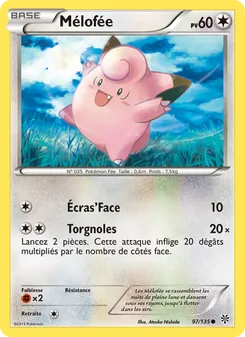 Carte Pokémon Mélofée 97 — Tempète Plasma