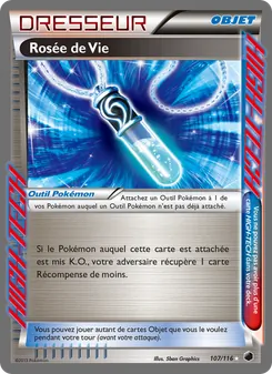 Carte Pokémon Rosée de Vie 107 — Glaciation Plasma