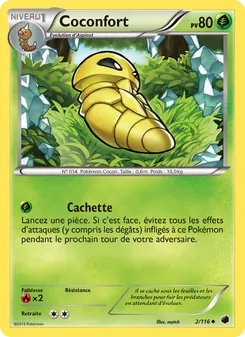 Carte Pokémon Coconfort 2 — Glaciation Plasma