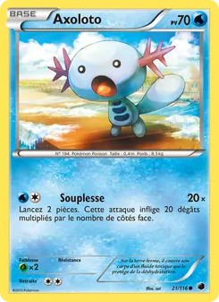 Carte Pokémon Axoloto 21 — Glaciation Plasma