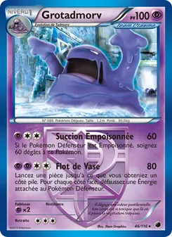 Carte Pokémon Grotadmorv 46 — Glaciation Plasma
