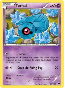 Carte Pokémon Terhal 50 — Glaciation Plasma