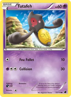 Carte Pokémon Tutafeh 55 — Glaciation Plasma