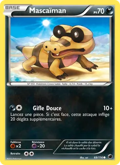 Carte Pokémon Mascaïman 68 — Glaciation Plasma