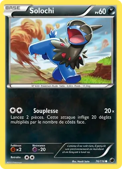 Carte Pokémon Solochi 76 — Glaciation Plasma