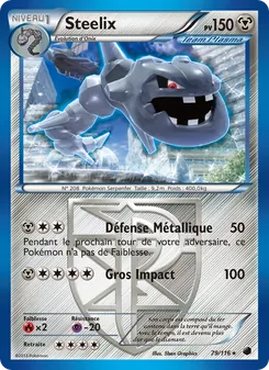 Carte Pokémon Steelix 79 — Glaciation Plasma