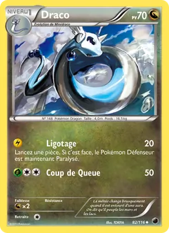 Carte Pokémon Draco 82 — Glaciation Plasma