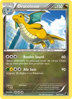 Carte Pokémon Dracolosse 83 — Glaciation Plasma
