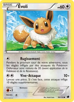 Carte Pokémon Évoli 89 — Glaciation Plasma