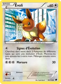 Carte Pokémon Évoli 90 — Glaciation Plasma