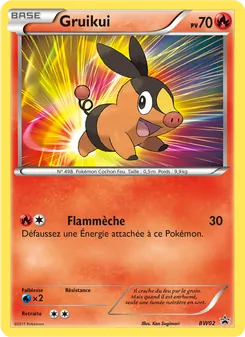 Carte Pokémon Gruikui BW02 — Promo BW