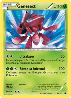 Carte Pokémon Genesect BW101 — Promo BW