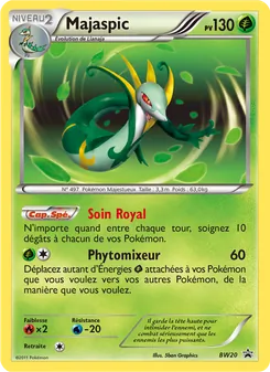 Carte Pokémon Majaspic BW20 — Promo BW