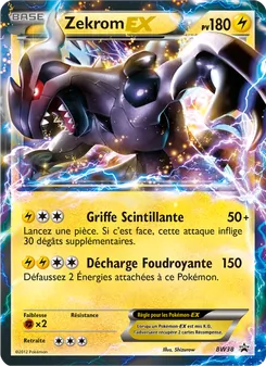 Carte Pokémon Zekrom ex BW38 — Promo BW