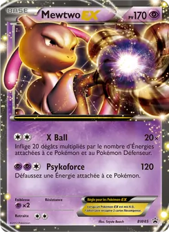 Carte Pokémon Mewtwo ex BW45 — Promo BW