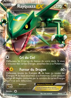 Carte Pokémon Rayquaza ex BW47 — Promo BW