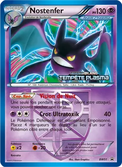 Carte Pokémon Nostenfer BW51 — Promo BW