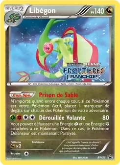 Carte Pokémon Libégon BW53 — Promo BW