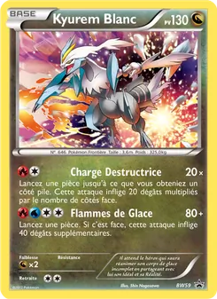 Carte Pokémon Kyurem Blanc BW59