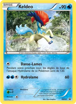 Carte Pokémon Keldeo BW60