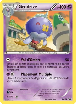 Carte Pokémon Grodrive BW64 — Promo BW