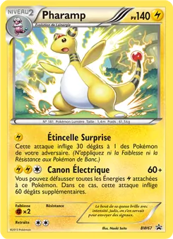 Carte Pokémon Pharamp BW67 — Promo BW