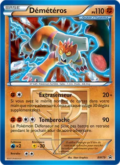 Carte Pokémon Démétéros BW79 — Promo BW