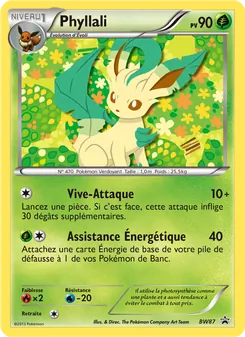 Carte Pokémon Phyllali BW87 — Promo BW