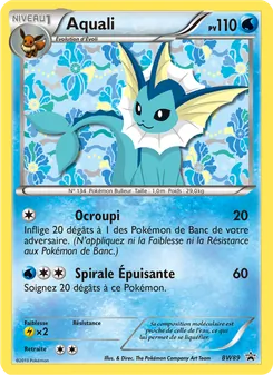 Carte Pokémon Aquali BW89 — Promo BW