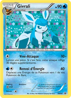 Carte Pokémon Givrali BW90 — Promo BW