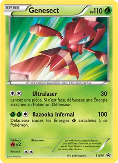 Carte Pokémon Genesect BW99 — Promo BW