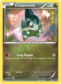 Carte Pokémon Coupenotte 13 — Coffre des Dragons