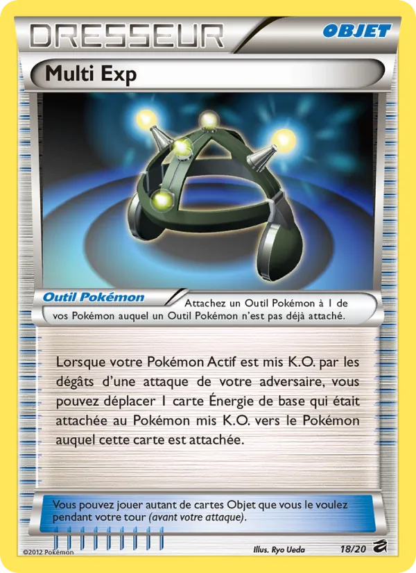 Carte Pokémon Multi Exp 18/20 de l'extension Coffre des Dragons