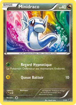 Carte Pokémon Minidraco 2 — Coffre des Dragons