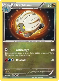 Carte Pokémon Drackhaus 7 — Coffre des Dragons