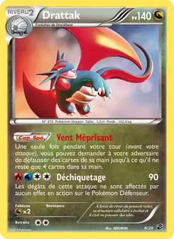 Carte Pokémon Drattak 8 — Coffre des Dragons