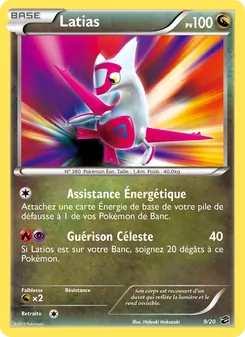 Carte Pokémon Latias 9 — Coffre des Dragons