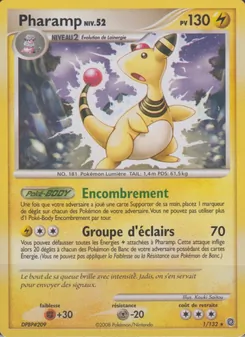 Carte Pokémon Pharamp 1 — Merveilles Secrètes