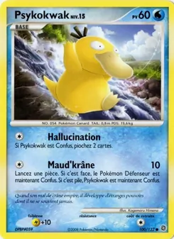 Carte Pokémon Psykokwak 100 — Merveilles Secrètes