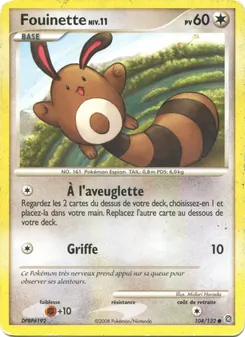 Carte Pokémon Fouinette 104 — Merveilles Secrètes