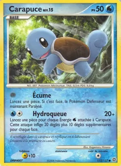 Carte Pokémon Carapuce 112 — Merveilles Secrètes