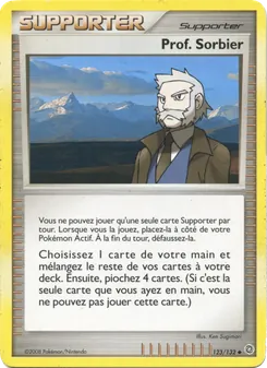 Carte Pokémon Prof. Sorbier 123 — Merveilles Secrètes