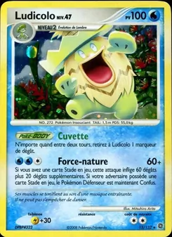 Carte Pokémon Ludicolo 13 — Merveilles Secrètes
