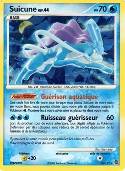 Carte Pokémon Suicune 19 — Merveilles Secrètes