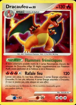 Carte Pokémon Dracaufeu 3 — Merveilles Secrètes